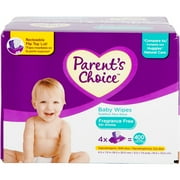 Parent's Choice - Unscented Baby Wipes, 400ct