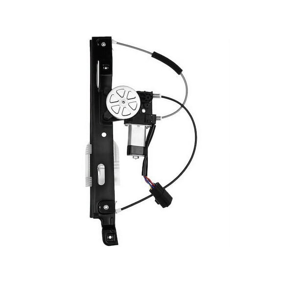 Rear Right Power Window Regulator and Motor Assembly 1 - Compatible with 2009 - 2015 Jaguar XF 2010 2011 2012 2013 2014
