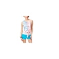 thumbnail image 1 of Camiseta sin Mangas Aeropostale para Mujer Estrellas y Rayas Color Blanco Pequeño, 1 of 1
