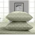 thumbnail image 6 of Threadmill Cotton Full Size Sheet Set | 100% Cotton Sheets for Full Size Bed | Damask Jacquard Full Bed Sheets Set with 16” Deep Pocket | Soft Sateen Weave 4-Piece Cooling Bedding Set | Sage Green, 6 of 9