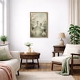 thumbnail image 3 of Framed Canvas Print Crane Wall Art Zen Bird Decorative for Living Room Bedroom - 24"x36" NATURAL, 3 of 8