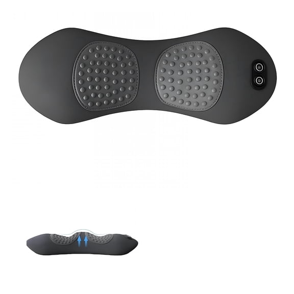 XIRQI 2026 New Triple Fusion Back Massager, Back Massager with Traction & Vibration & Heat, Portable Stretcher Massager for Neck Shoulders & Lower Back