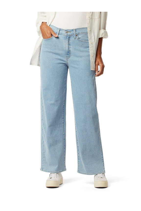 Women's and Women's Plus Heritage High-Rise Wide Leg Jean, Sizes 0-16