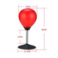 thumbnail image 3 of Balón de boxeo Escritorio Niños Adultos Saco de boxeo Equipo deportivo Rojo JShteea Para Estrenar, 3 of 8