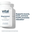 thumbnail image 3 of Vital Nutrients Magnesium Citrate 150mg | Promotes Relaxation | Supports Sleep, Bone, Heart, Muscle, Kidney, & Nerve Health | Vegan Supplement | Gluten, Dairy, Soy Free | 100 Capsules, 3 of 6