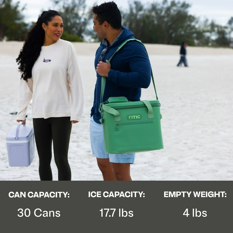 RTIC 30-Can Soft Pack Cooler, Leakproof, Waterproof Zipper
