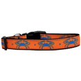 thumbnail image 1 of Blue Crabs Nylon Dog Collar Medium, 1 of 1