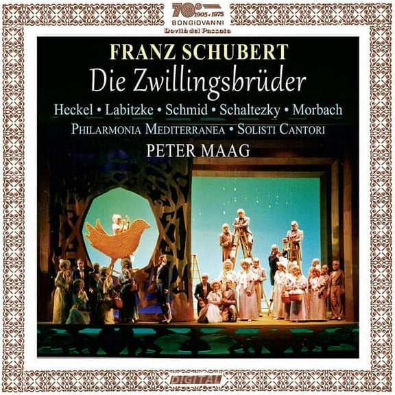 Schubert / Heckel / Maag - Die Zwillingsbruder - Music & Performance - CD