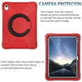 thumbnail image 2 of Dteck iPad 10th Generation Case 10.9 Inch 2022, Heavy Duty Shockproof Protective Case for Kids with 360 Rotating Handle Grip Stand for Apple iPad 10th Gen 2022,Red + Black, 2 of 7