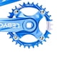 thumbnail image 5 of Bielas de bicicleta de montaña 170 mm 104BCD Bielas cónicas cuadradas CNC Aleación de aluminio para Bielas Azul 32T Cola Platos y bielas de bicicleta de montaña, 5 of 5