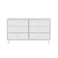 thumbnail image 4 of Plank+Beam Classic 6-Drawer Dresser, White, 4 of 8