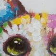 thumbnail image 4 of Yosemite Home Decor "Cat Beats" Wood Gallery Wrapped Wall Art in Multi-Color, 4 of 4