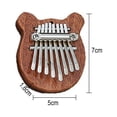thumbnail image 2 of 8 Touches Mini Kalimba Doigt Pouce Piano Marimba Accessoire Musical Pendentif Cadeau, 2 of 5