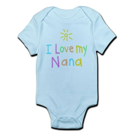- I Love My Nana Infant Bodysuit - Baby Light Bodysuit