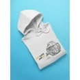 thumbnail image 3 of Save Water Save Life Quote Hoodie Men -Image by Shutterstock, Male x-Large, 3 of 4