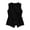 Black, variant on MOJOGO V Neck Wrap Tie Tops for Women Sleeveless Linen Blend Tank Top Casual Office Party Summer Outfits