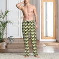 thumbnail image 2 of Balery pelecus cultratus print Men's Pajama Pants,Ultra Lightweight Pjs,Lounge Pant-Medium, 2 of 6