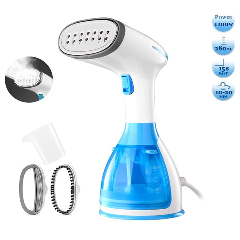 Professional Clothes Portable Standing Steam Iron Fabric Garment Steamer White 