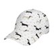 thumbnail image 1 of Fotbe Dachshund Dog Gorro Clásico de Béisbol, Gorra Ajustable con Broche Snapback, Gorro de Exterior de Algodón Suave, 1 of 6