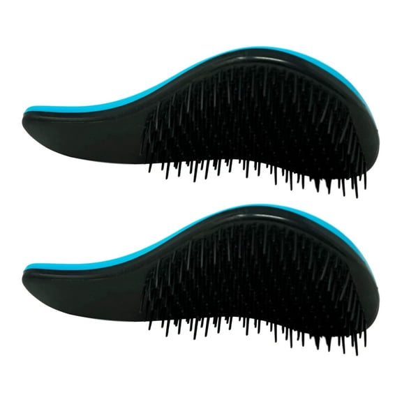 Hair Detangling Brush, (2 Pack, Colors Vary) Detangler Comb, For All Hair Types