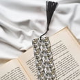 thumbnail image 6 of Kdxio Tulips Flowers Print Metal Tassel Bookmarks,Perfect Gift for Art Lovers and Bookworms Metal Bookmarks for Women, 6 of 8