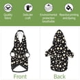 thumbnail image 6 of Cauagu Daisy Pattern Winter Pet Hoodie Sweatshirts- Dog Hoodie Sweater with Leash Hole - Cute Dog Hoodie - Pet Clothes Puppy Cat Custume -X-Small, 6 of 8