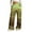 Yellow, variant on WXLWZYWL Halloween Pants for Women Plus Size Stretch Pants Casual Palazzo Sweatpants Bat Print Drawstring Wide Leg Pant Lounge Elastic Waist Sweatpant with Pockets
