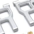 thumbnail image 4 of ZheElen 2pieces Stable Front Rear Upper Suspension Arm For LC Racing 1/10 PTG-2 Silver, 4 of 6