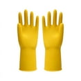 thumbnail image 3 of Guantes de goma con cinturón dorado, tendón de res, goma, lavandería, cocina, protección laboral, guantes de goma de látex, lavavajillas domésticos, 3 of 5