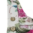 thumbnail image 4 of Jzuxvd Women's Patchwork Dual Pocket Jumpsuit Loose Floral Print Bohemian Wide Leg Bib Overall White L, 4 of 6