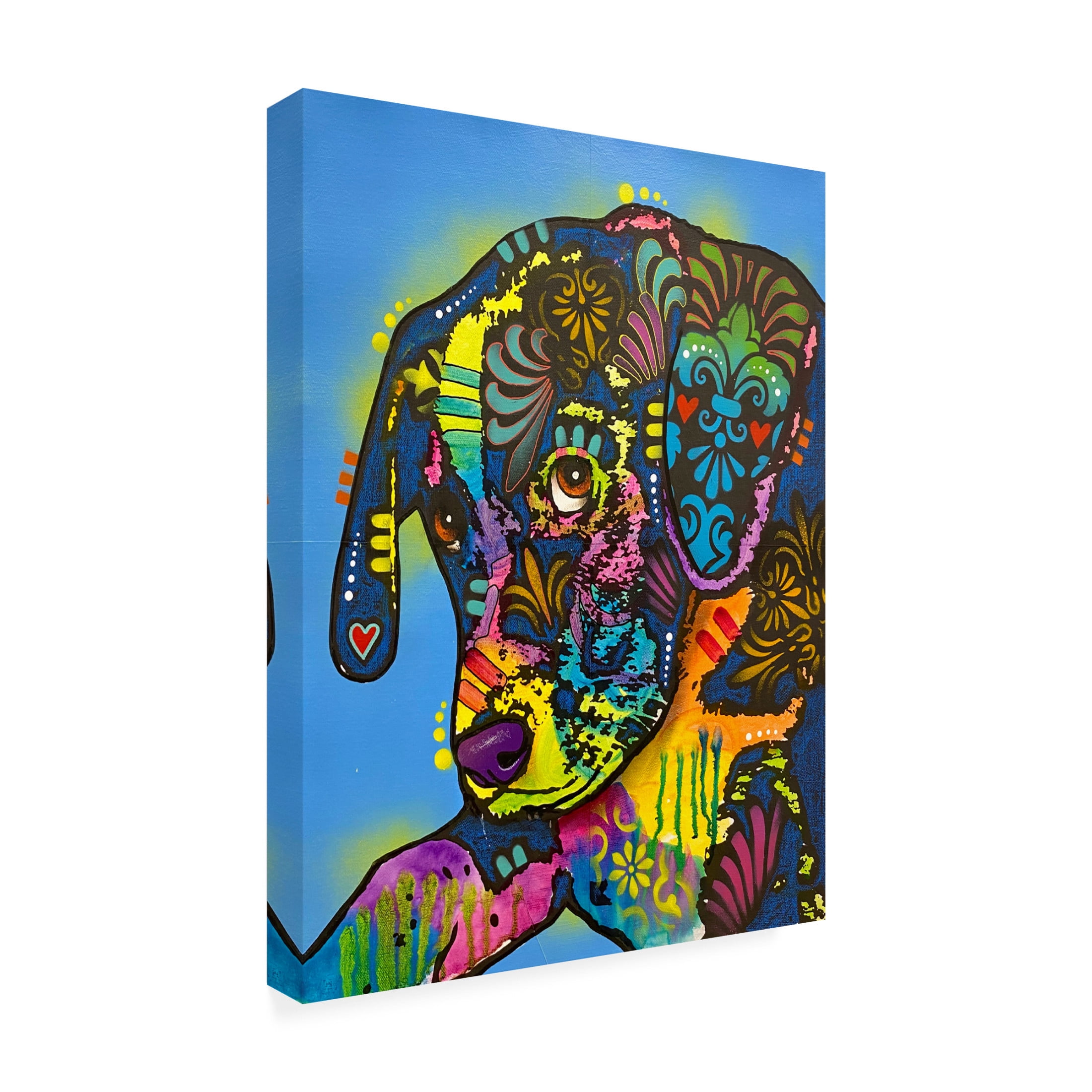 Canvas Wall Art - Dean Russo 'Not Too Sure About This' Wall Art for Living Room, Bedroom, or Office Décor by Trademark Fine Art - 14 x 19 Inches