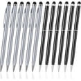 thumbnail image 1 of Stylet, 12 Pcs Stylet Capacitif Universel 2 en 1 pour iPad, Iphone, 1 of 5