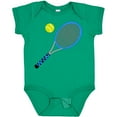 thumbnail image 3 of Inktastic Blue Tennis Racket and Ball Boys or Girls Baby Bodysuit, 3 of 5