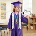 thumbnail image 5 of Alaiyaky Preschool Kindergarten Graduation Cap and Gown with Tassel & Certificate, Graduation Gown for Toddler Kids, 5 of 7