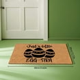 thumbnail image 4 of RotHome Easter Welcome Mat Outdoor Spring Door Decor Easter Rabbit Coir Rug Non Slip Durable Front Porch Mat for Indoor Outdoor Entryway Home Entrance Gifts, 16 x 24 Inch, 4 of 9