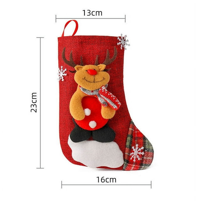 Gift Bag Small Sock Pendant Tree Hanging Ornament Bag-Youyoupin