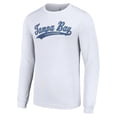 thumbnail image 2 of Men's Starter White Tampa Bay Lightning Tailsweep T-Shirt, 2 of 3