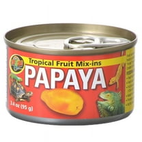 Zoo Med Tropical Fruit Mix-Ins Reptile Food Papaya [Reptile Iguana Food, Reptile Tortoise Food, Reptile Supplies] 3.4 oz