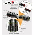 thumbnail image 3 of Smartech 2000 Lumen, Super Bright,  Dual Power,  Rechargeable, LED Tactical Flashlight, 5000mAh Power Bank, Zoom in Zoom out, 5 Modes, Indestructible, Waterproof, Shockproof, Ultra Light Pocket Sized, 3 of 7