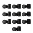 thumbnail image 1 of pitrice 10 Pairs High heel Stopper Set Non-slip PVC Shoe Heel Protector Kit Shoe Accessories, Black, S, 1 of 7