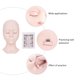 thumbnail image 5 of Juego de cabeza de maniquí para práctica de extensión de pestañas, molde para cabeza de maniquí (rosa), 1 Juego, 5 of 5