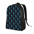 thumbnail image 2 of Balery Blue Seahorse Mochila - Mochila Estilosa y Duradera para Laptop de 15 Pulgadas con Tela Oxford Impermeable, 2 of 8