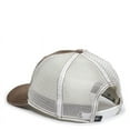 thumbnail image 6 of Outdoor Cap PDT-750M Pigment Dyed Twill Meshback-Brown/White, 6 of 8