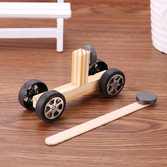 Invenciones de bricolaje Coche magnético Vehículo Alumnos Tecnología Experimento Materiales