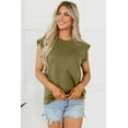 thumbnail image 5 of Casuashion Guacamole Green Studded Top - Stylish Edge for Your Wardrobe!, 5 of 8