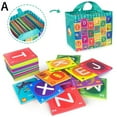 thumbnail image 3 of Zoo Alphabet Cards,Soft Alphabet Flash Cards with Cloth Bag,26pcs Washable Soft Toy For Babies Educational Letter Early Infa, 3 of 8