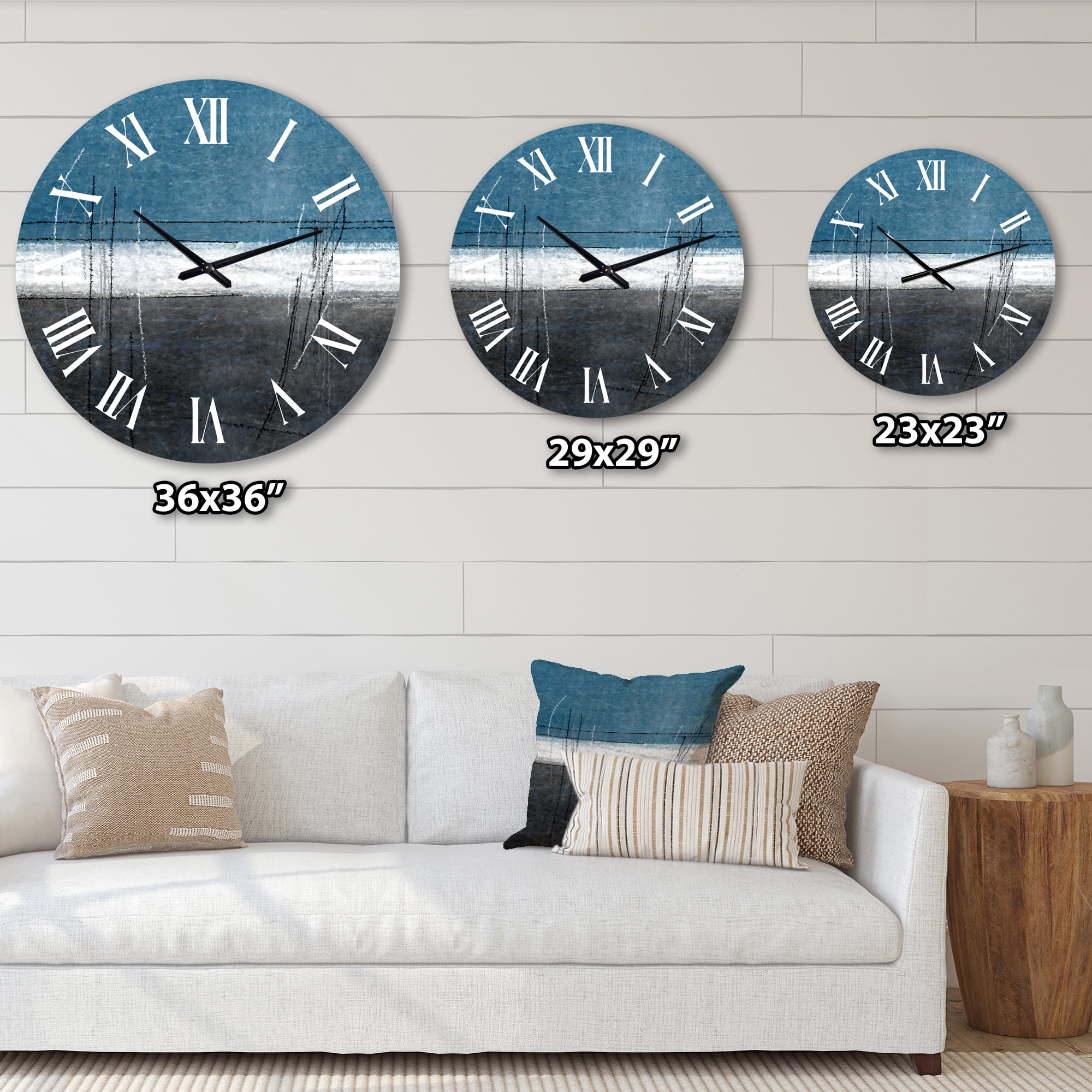 Designart 1 in Quartz Modern/Contemporary Wall Clock