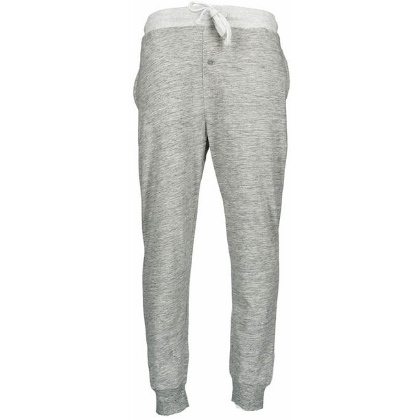 Hanes Mens Elastic Waist Jogger Style Dorm Sleep Lounge Pajama Pant
