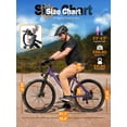 thumbnail image 5 of ESKUTE M200 Electric Bike for Adults, 21-Speed Gear 27.5" Mountain Ebike, 1200W Peak Brushless Motor 28MPH, 48V 10.4Ah Removable Battery, Step Over E-Bicycle, with NFC Unlock Purple, UL2849, 5 of 8