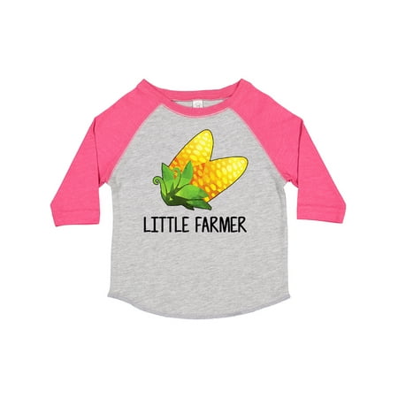 

Inktastic Little Farmer with Corn Gift Toddler Boy or Toddler Girl T-Shirt